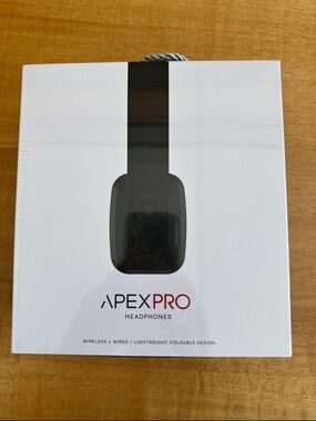 Apex Pro Headphones in Black and White